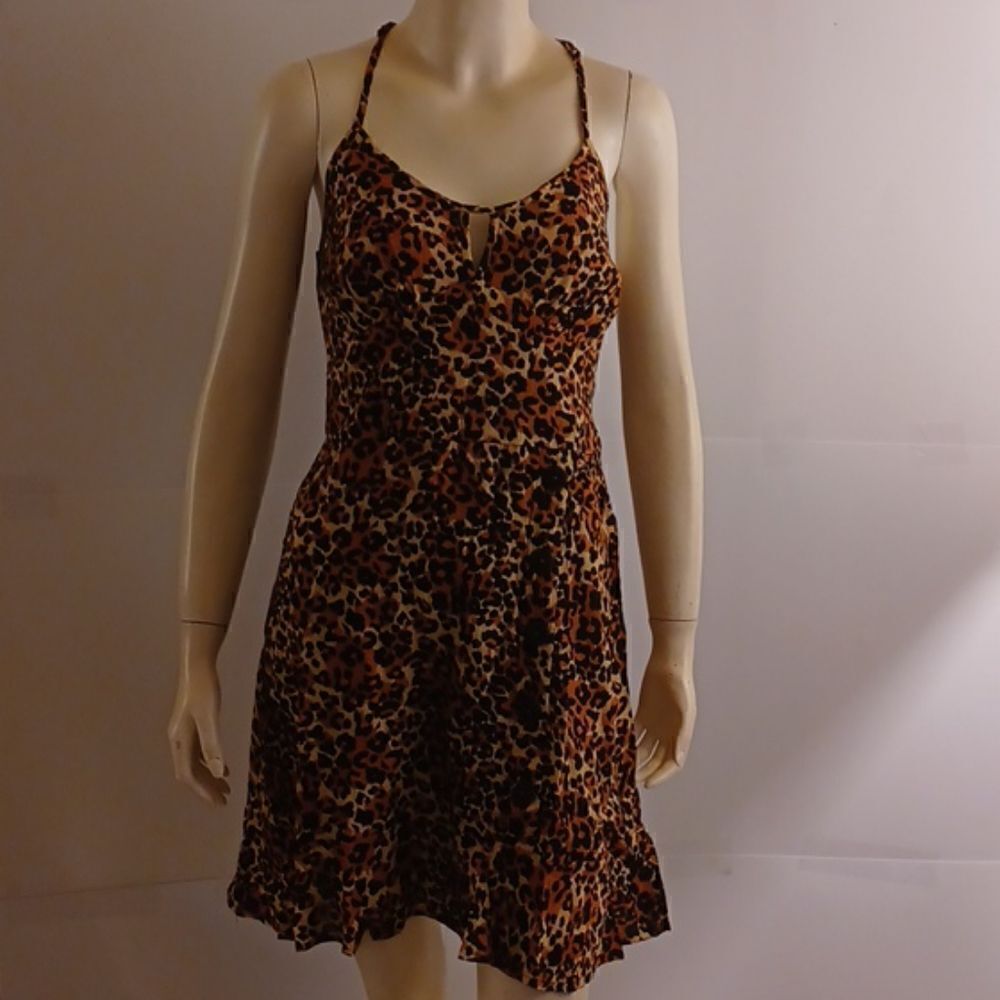 582148....Band of Gypsies Tiger Short Dress Size Small